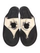 Salvatore Ferragamo Leather Flip Flops