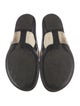 Salvatore Ferragamo Leather Flip Flops