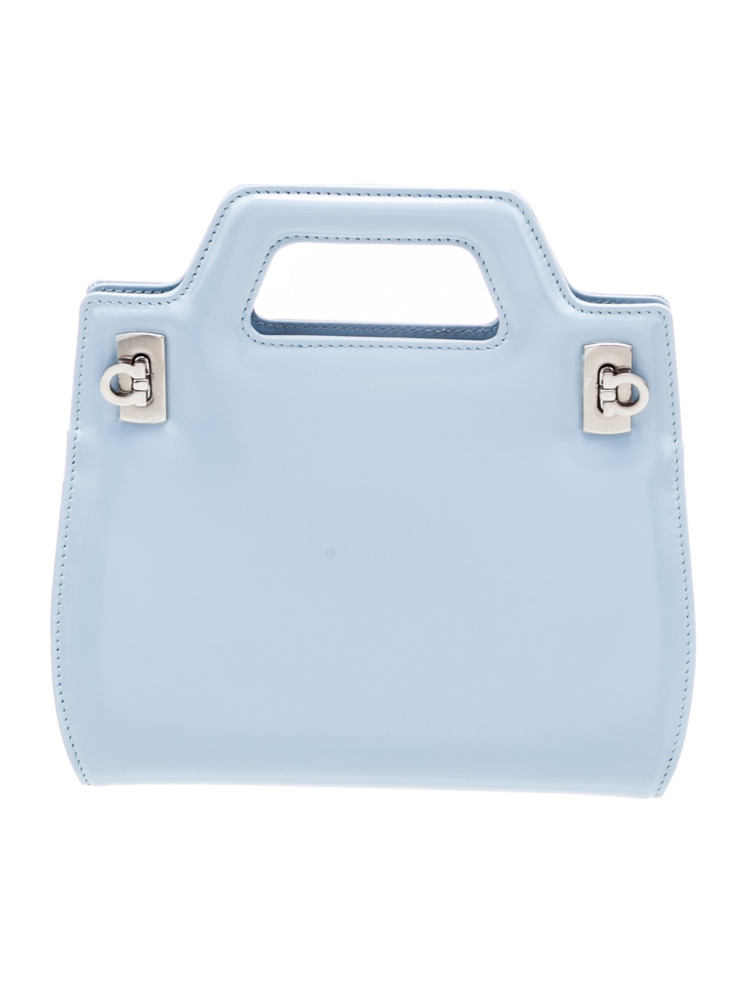 Ferragamo Leather Top Handle Bag w/ Tags