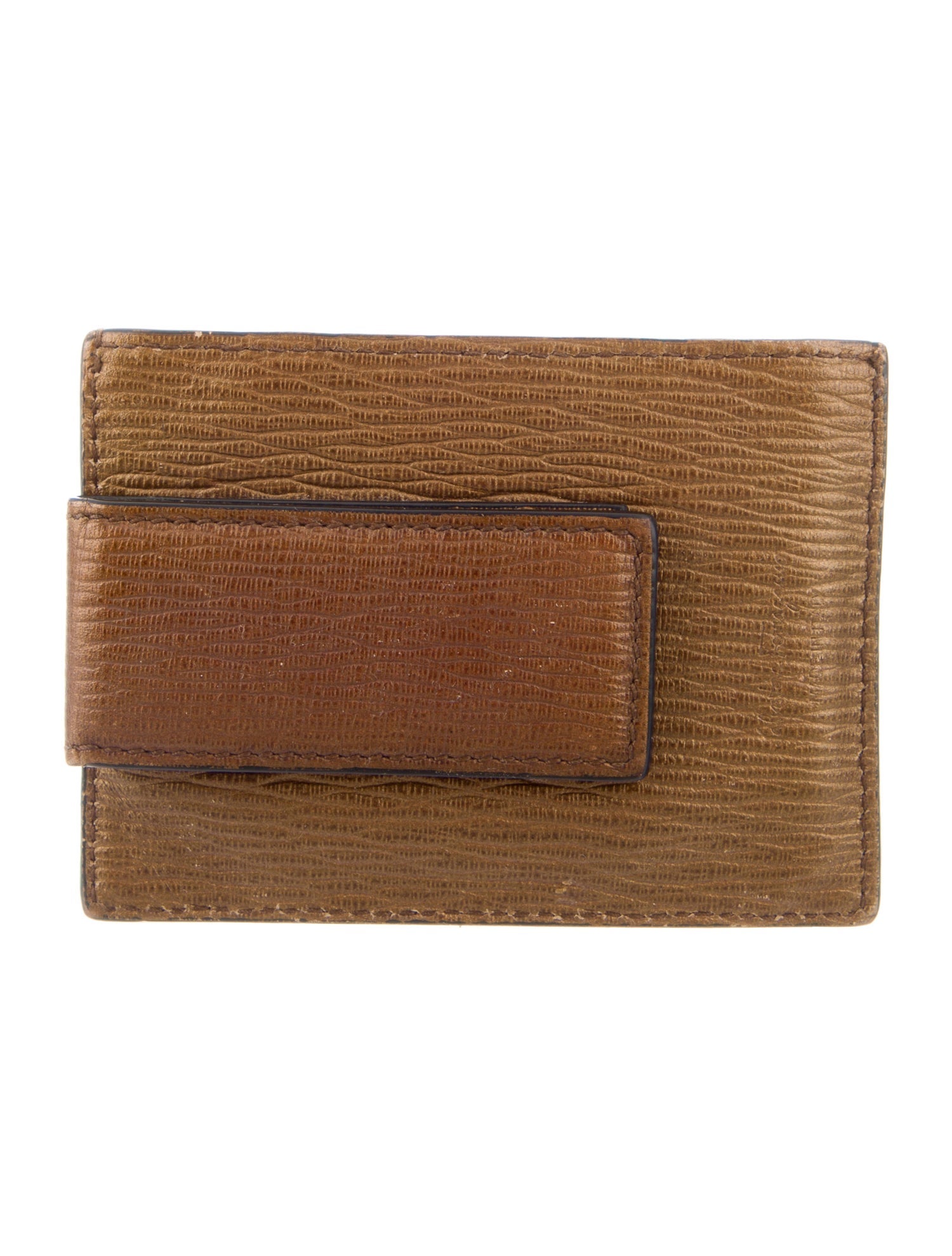 Ferragamo Leather Card Holder