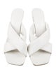 Ferragamo Leather Slides