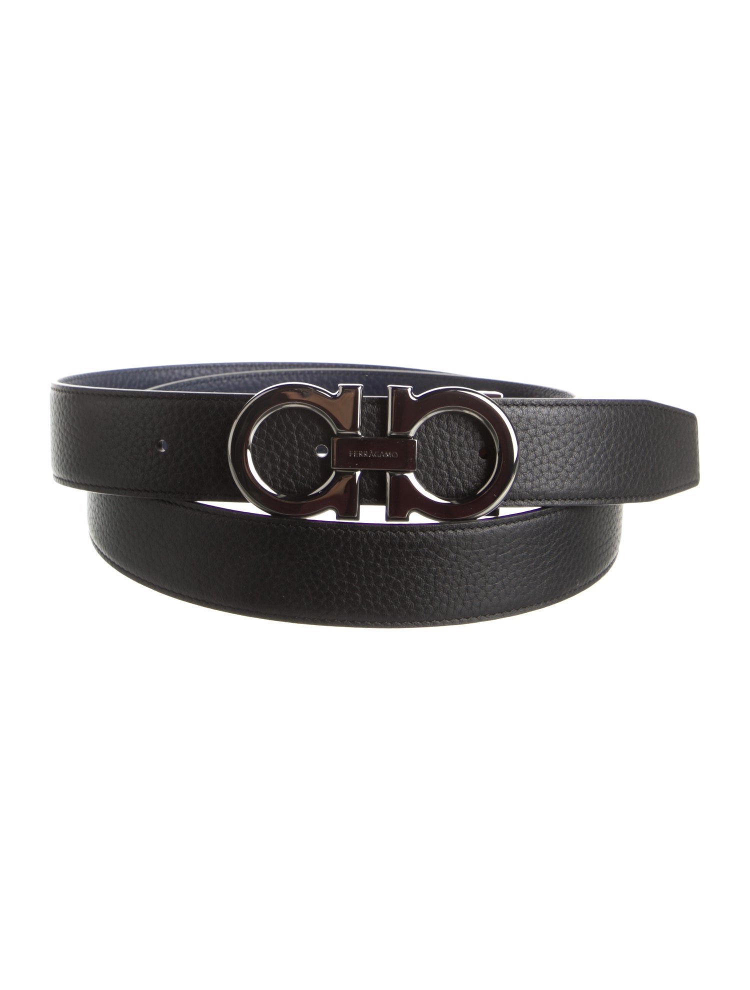 Ferragamo Leather Waist Belt