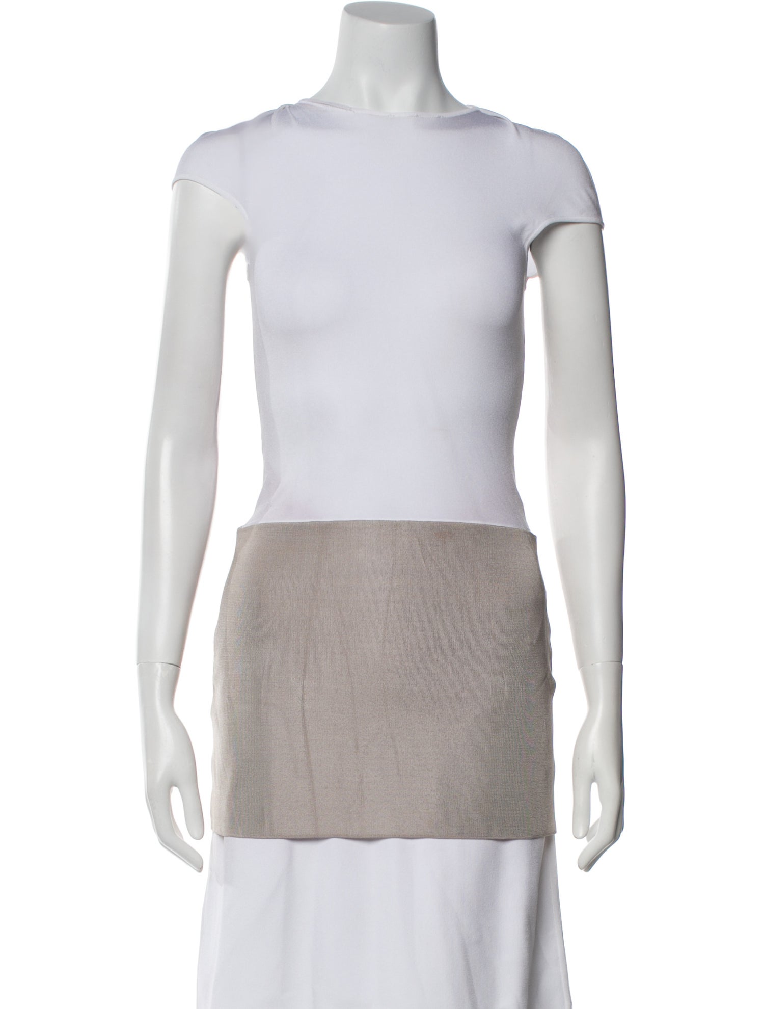 Ferragamo Bateau Neckline Long Dress