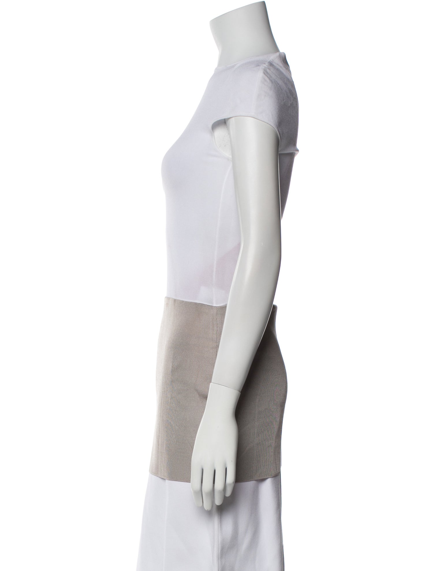 Ferragamo Bateau Neckline Long Dress