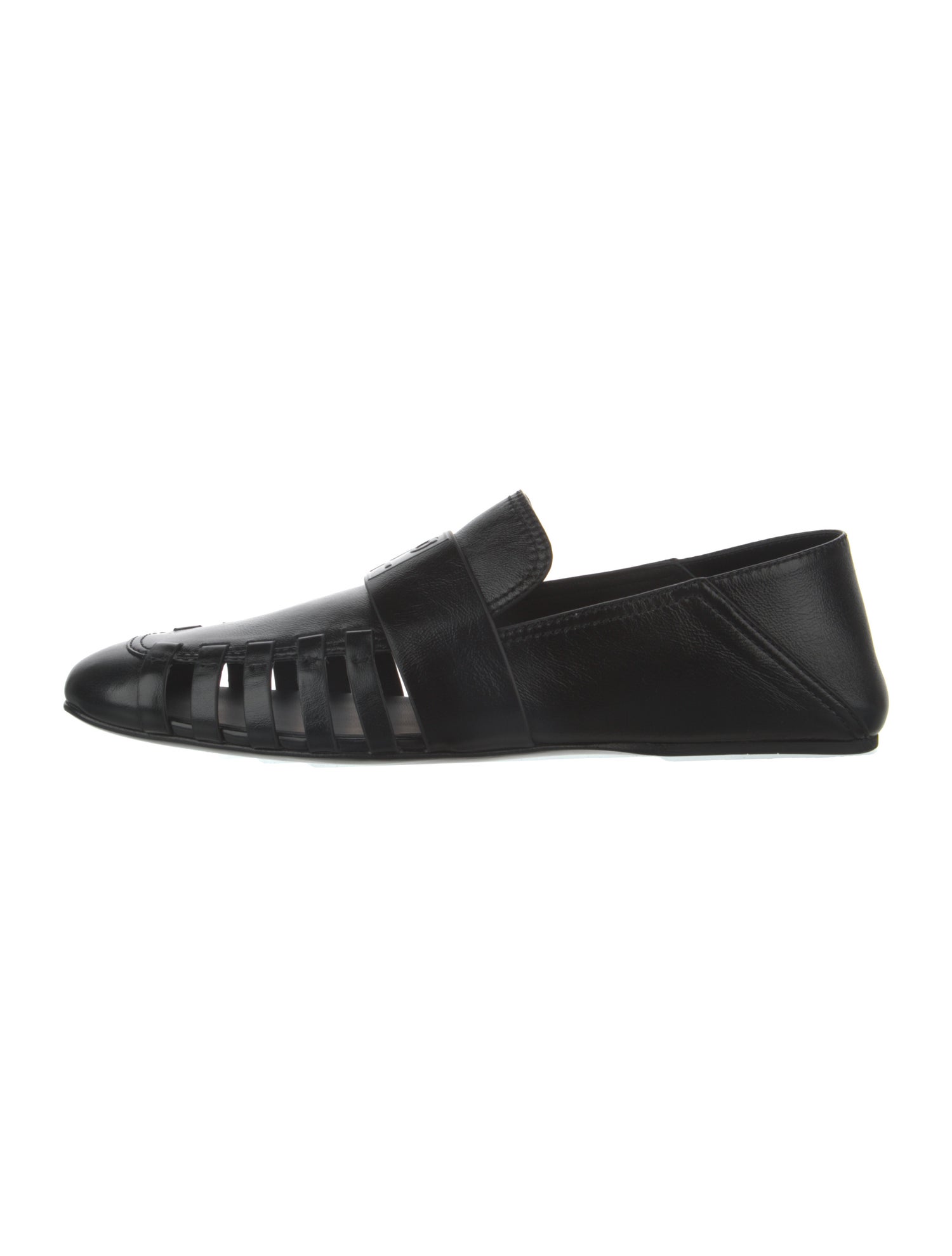 Ferragamo Leather Lasercut Accents Drivers