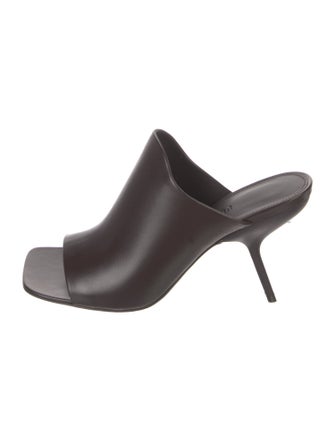 Ferragamo Leather Slides