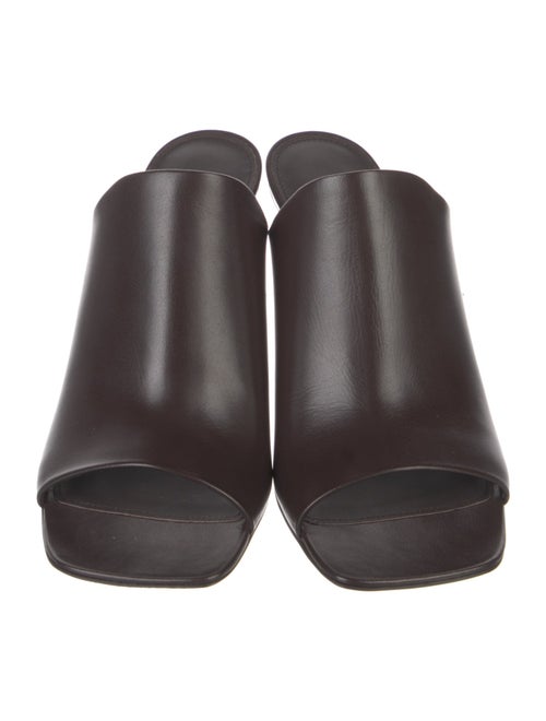 Ferragamo Leather Slides