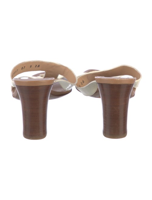 Ferragamo Patent Leather Slides