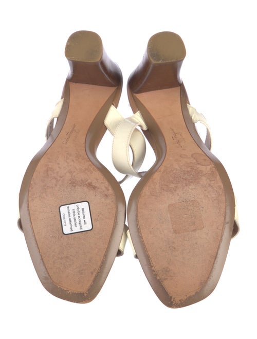 Ferragamo Patent Leather Slides