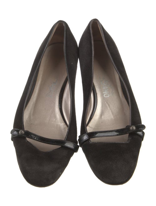 Ferragamo Suede Flats