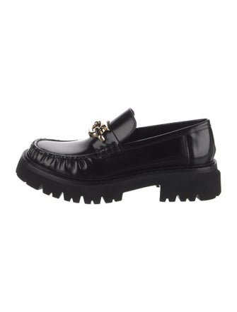 Ferragamo Leather Loafers