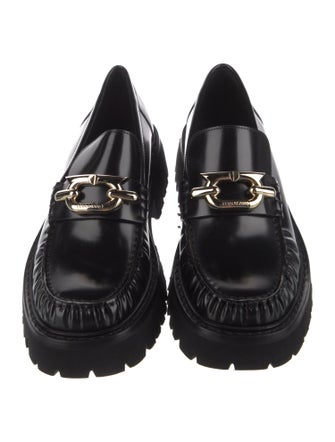 Ferragamo Leather Loafers
