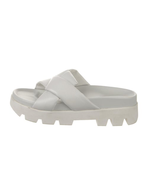 Ferragamo Leather Slides