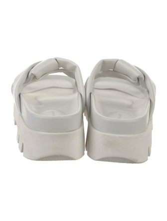 Ferragamo Leather Slides