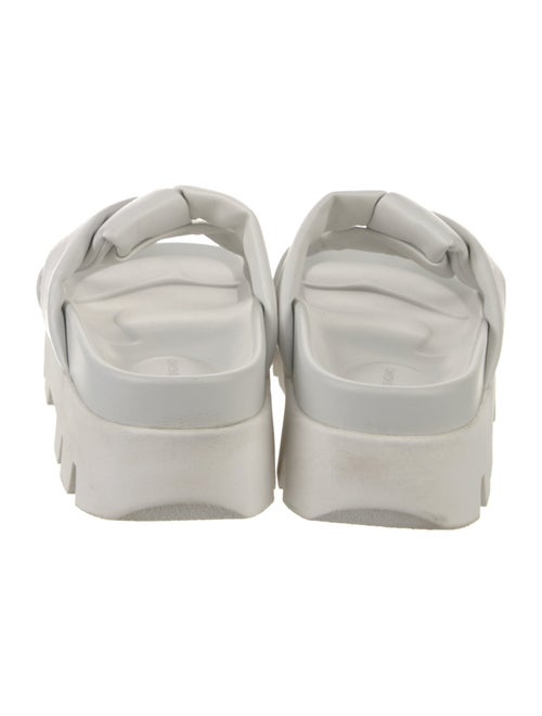 Ferragamo Leather Slides