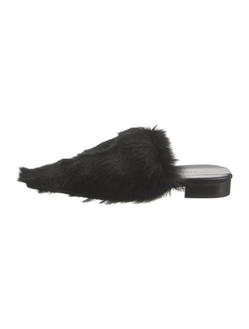 Ferragamo Fur Mules