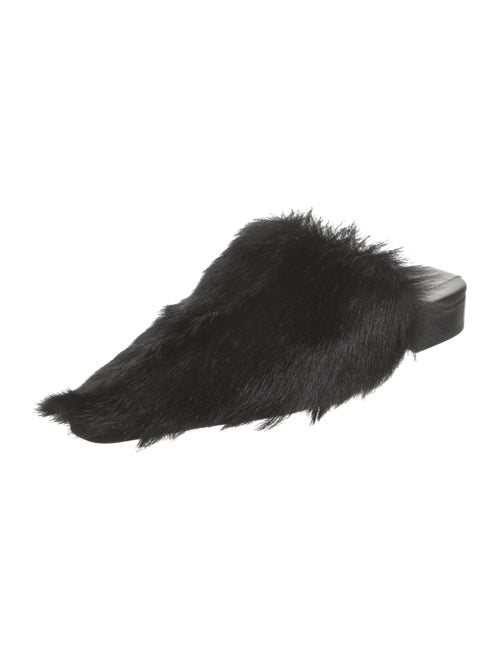 Ferragamo Fur Mules