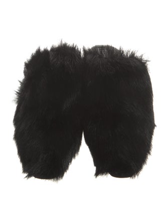 Ferragamo Fur Mules