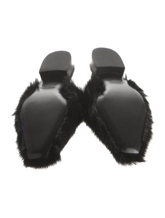 Ferragamo Fur Mules
