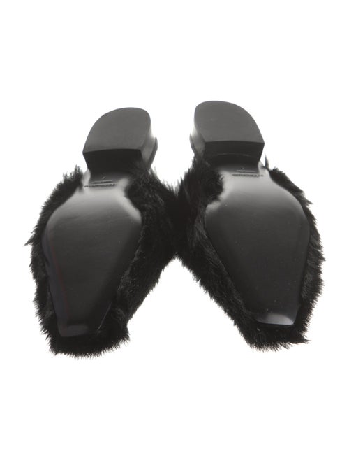 Ferragamo Fur Mules