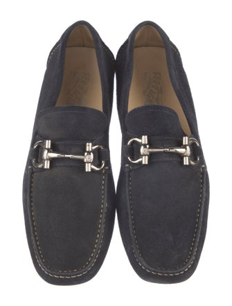 Ferragamo Suede Drivers