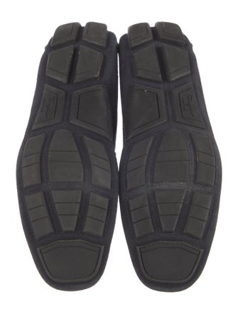 Ferragamo Suede Drivers