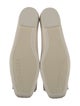 Ferragamo Vara Bow Accent Leather Ballet Flats