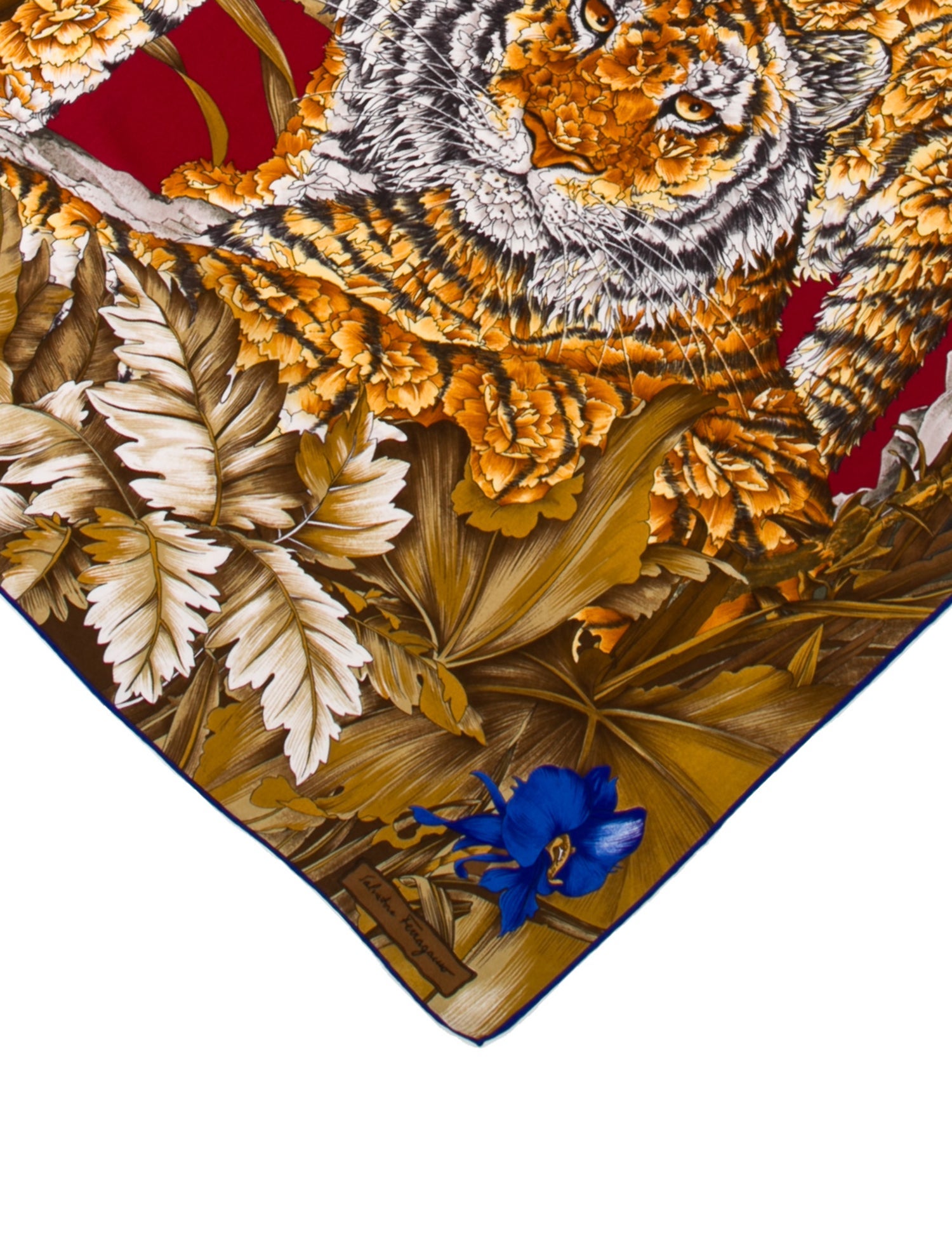 Ferragamo Silk Printed Scarf
