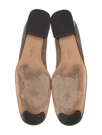 Ferragamo Suede Flats