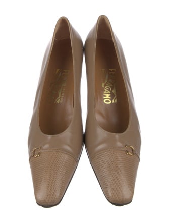 Ferragamo Leather Flats