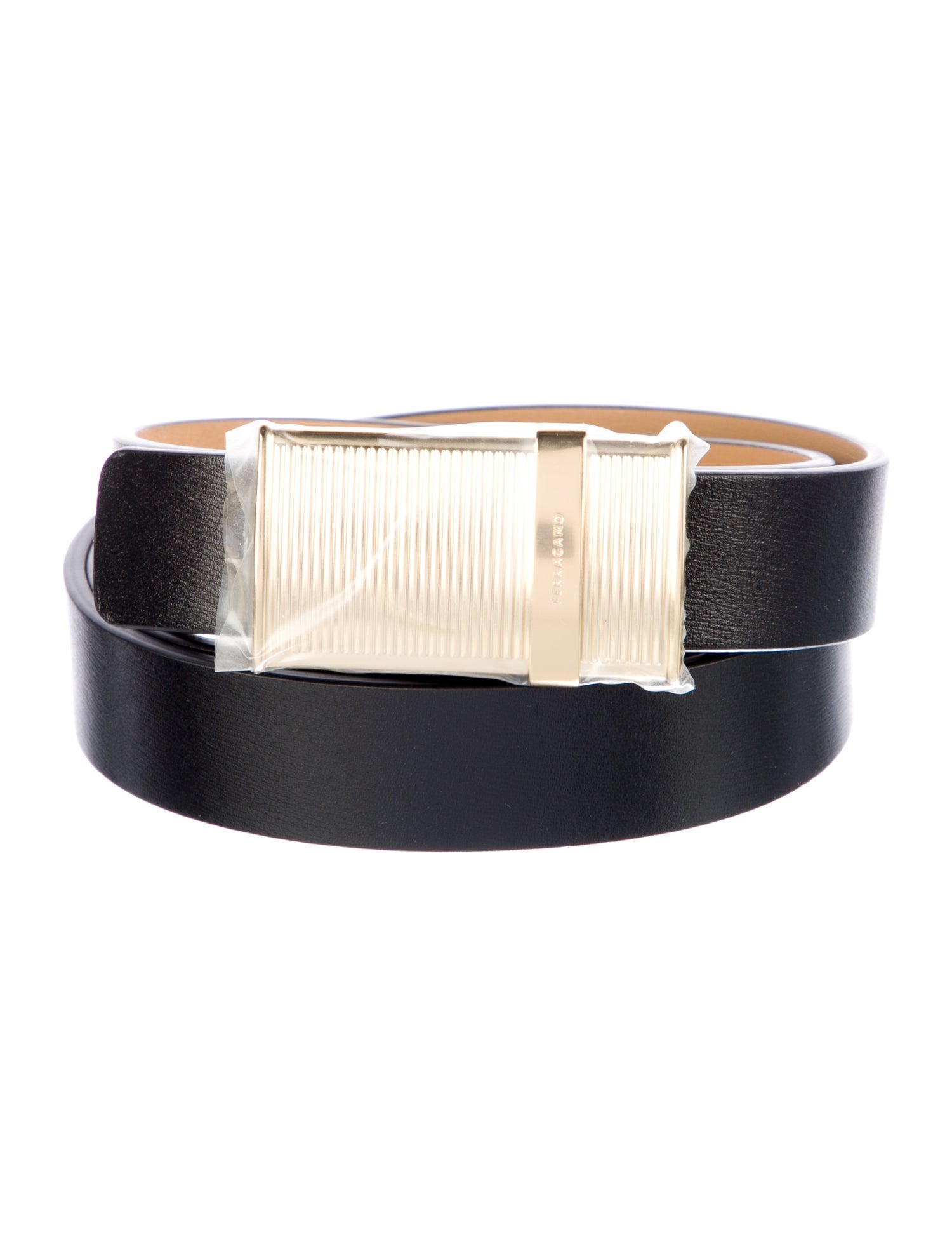 Ferragamo Skinny Leather Belt