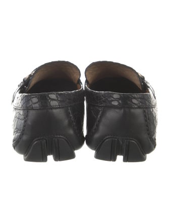 Ferragamo Crocodile Drivers