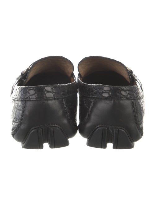 Ferragamo Crocodile Drivers