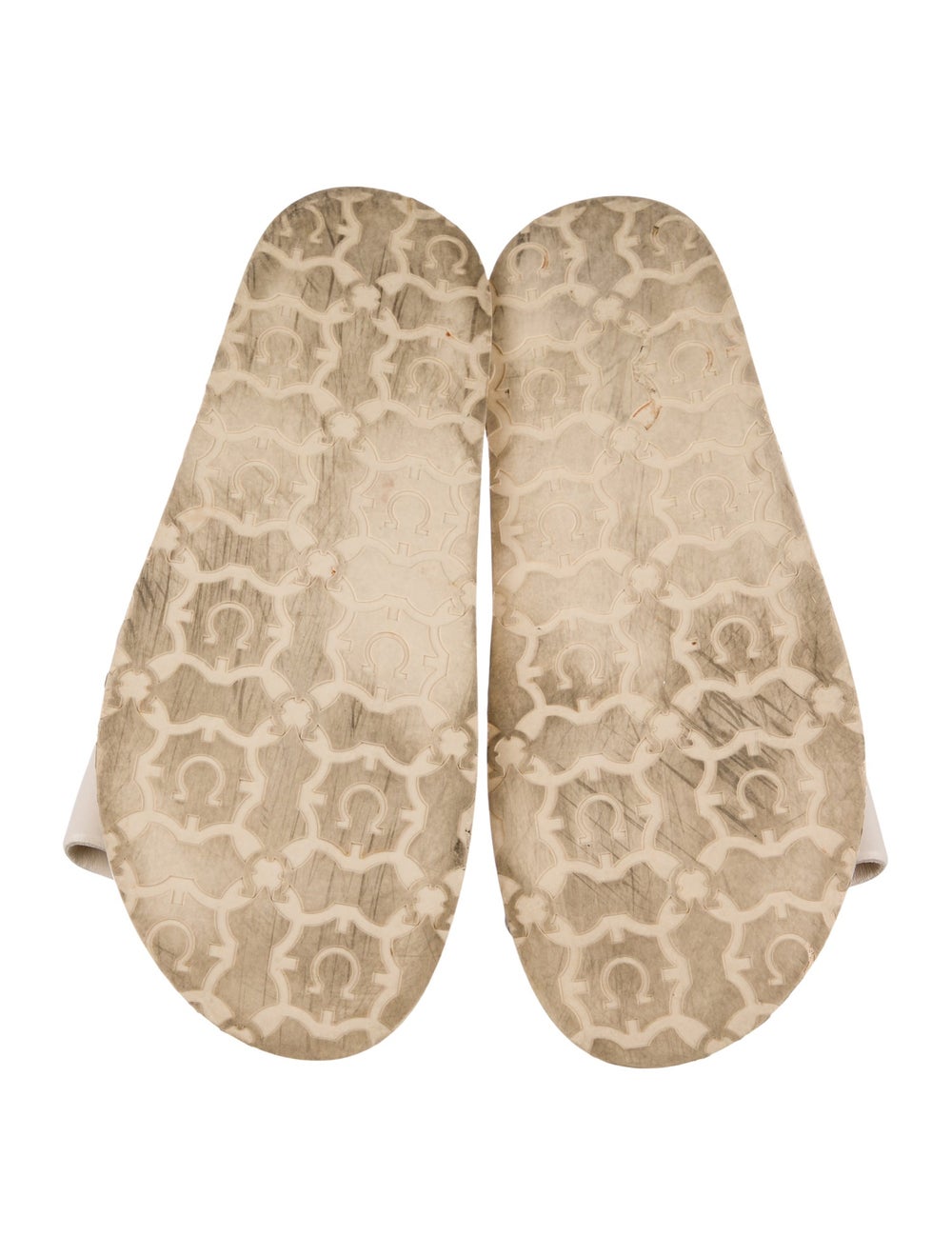 Ferragamo Leather Slides Neutrals - image 5