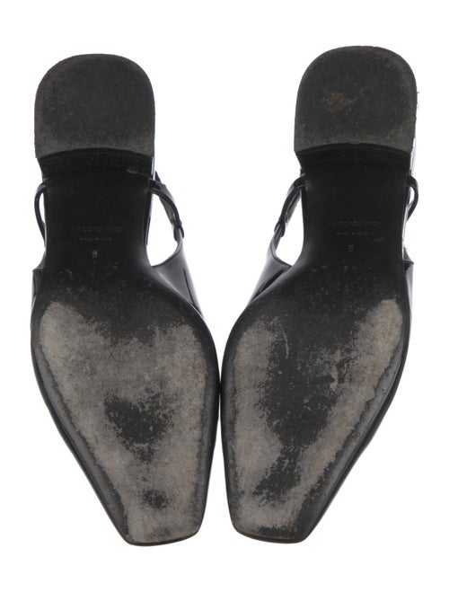 Ferragamo Vara Bow Accent Patent Leather Slingback Pumps