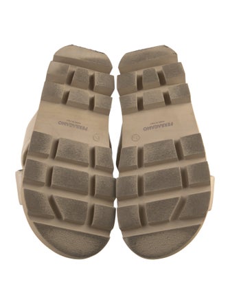 Ferragamo Leather Slides