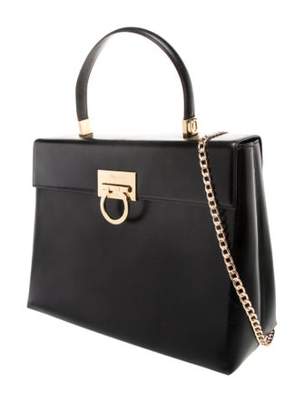 Ferragamo Gancini Top Handle Bag