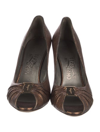 Ferragamo Leather Sandals