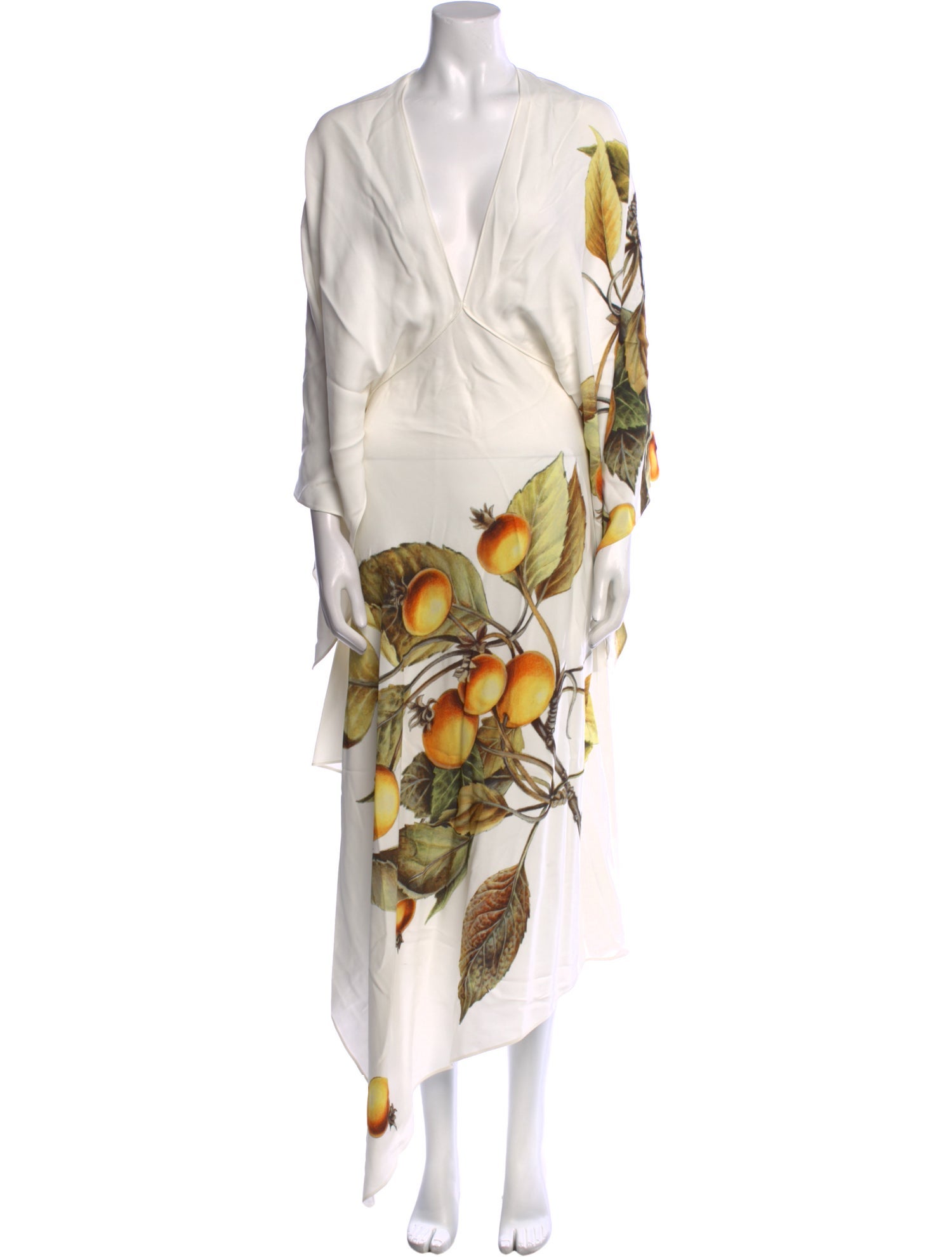 Ferragamo Printed Long Dress