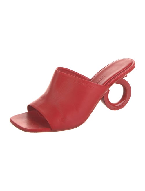 Ferragamo Leather Slides