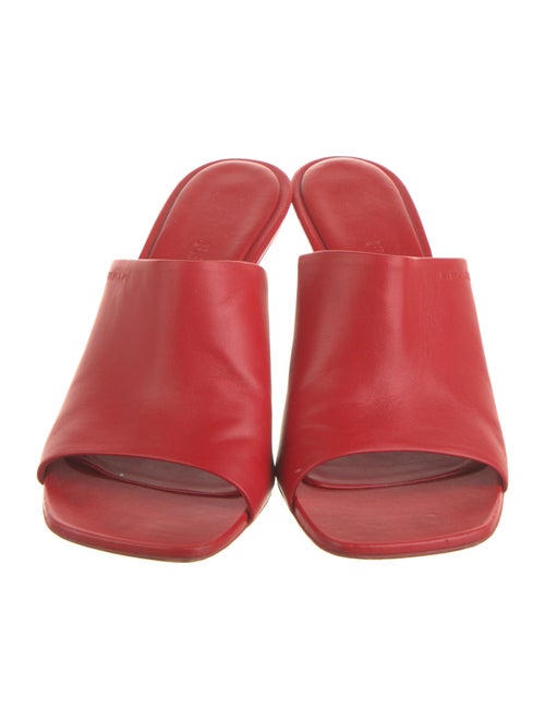 Ferragamo Leather Slides