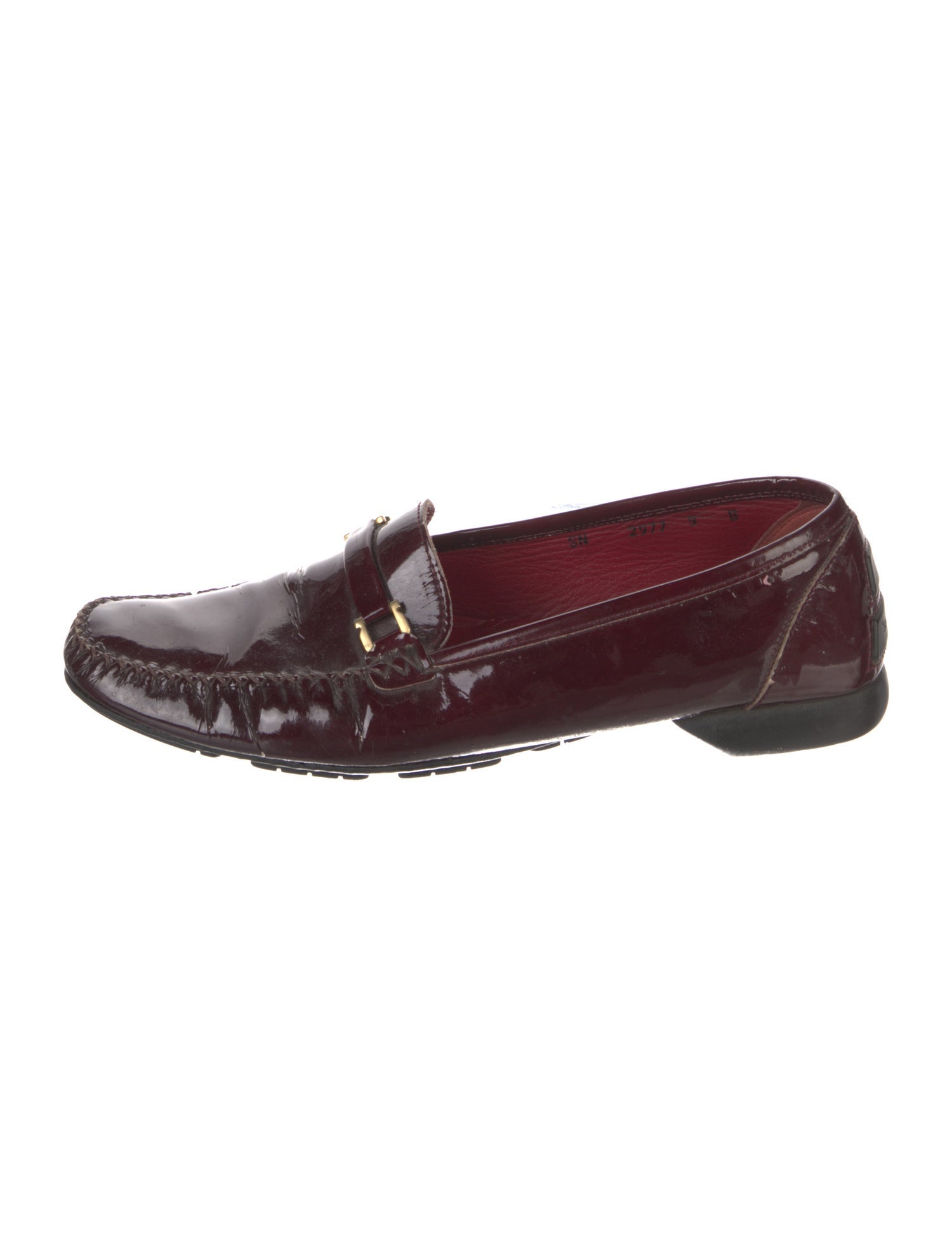 Ferragamo Patent Leather Loafers