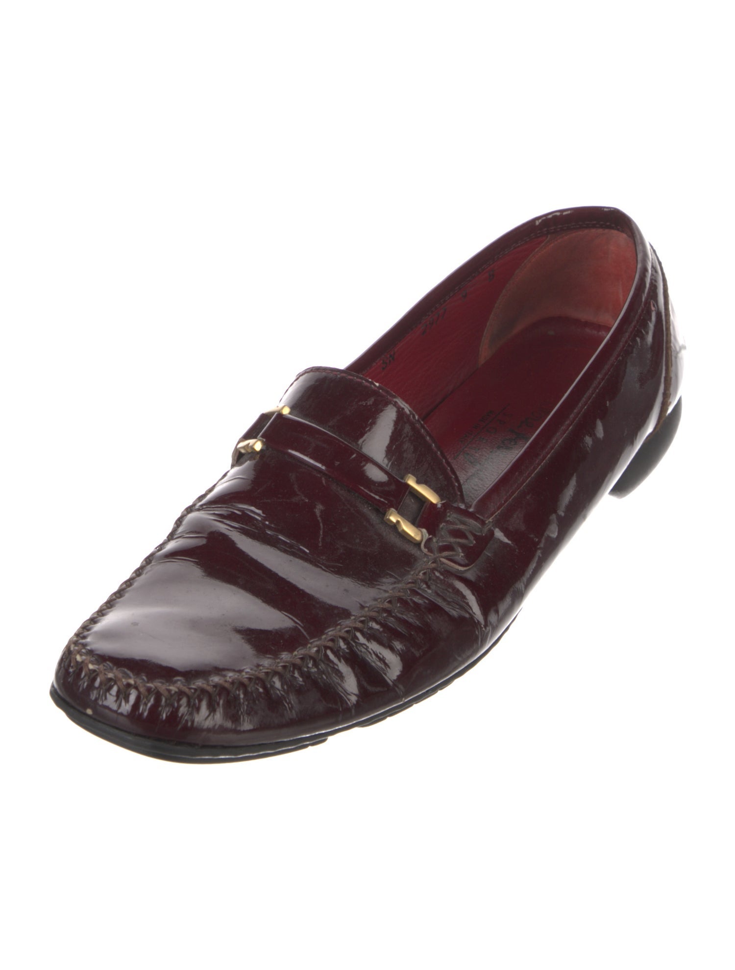 Ferragamo Patent Leather Loafers