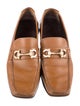 Salvatore Ferragamo Leather Monk Straps
