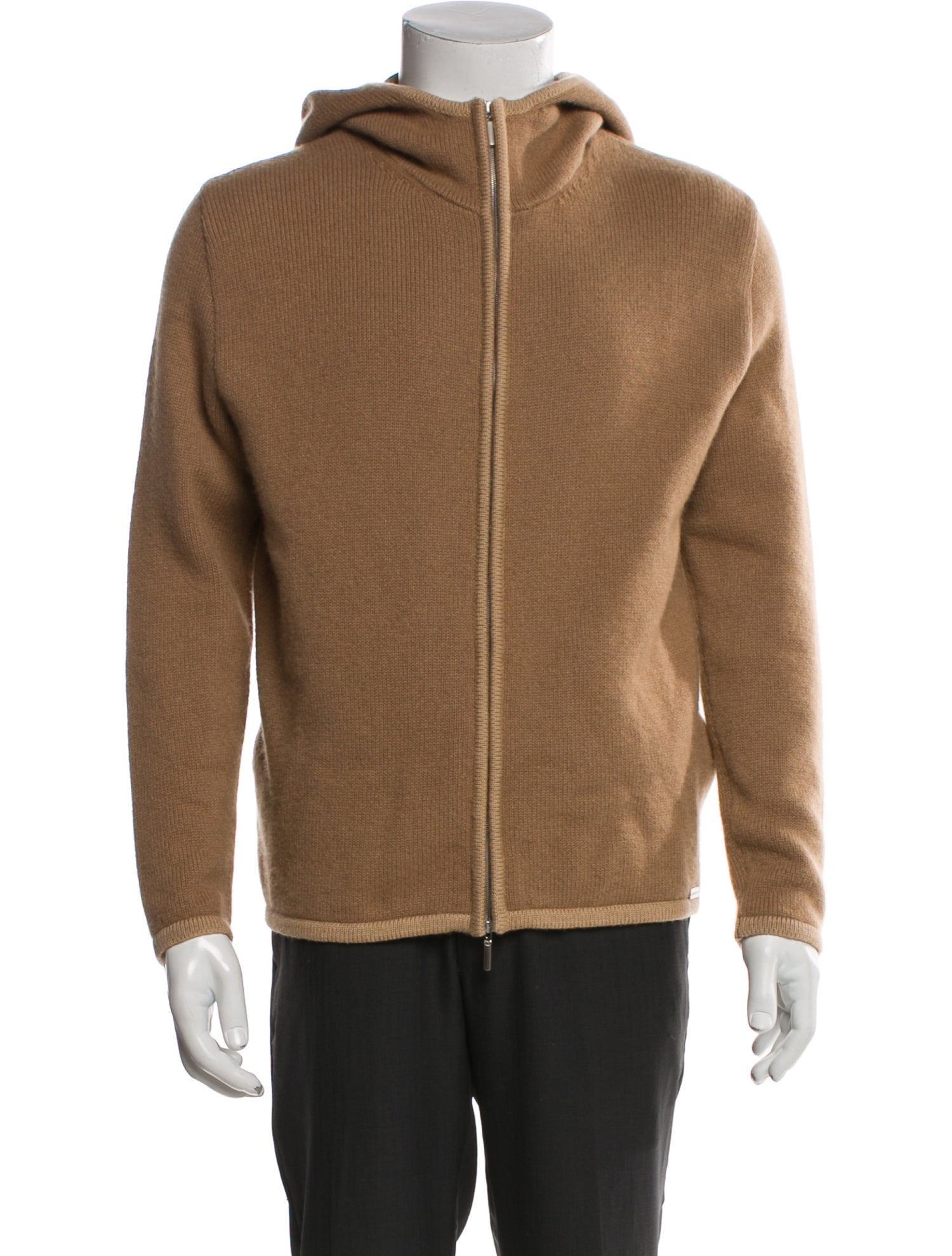 Ferragamo Mock Neck Long Sleeve Cardigan