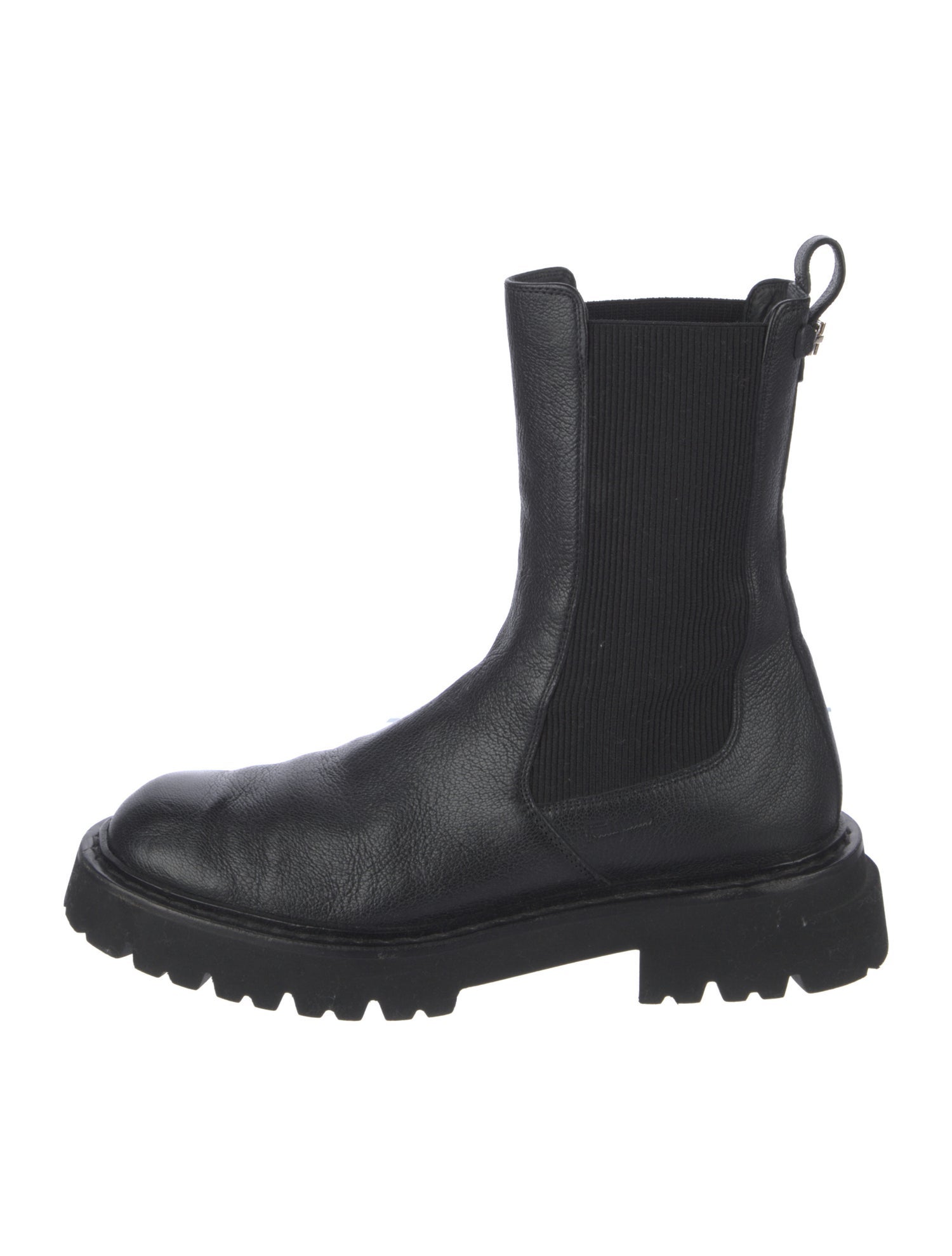 Ferragamo Leather Chelsea Boots