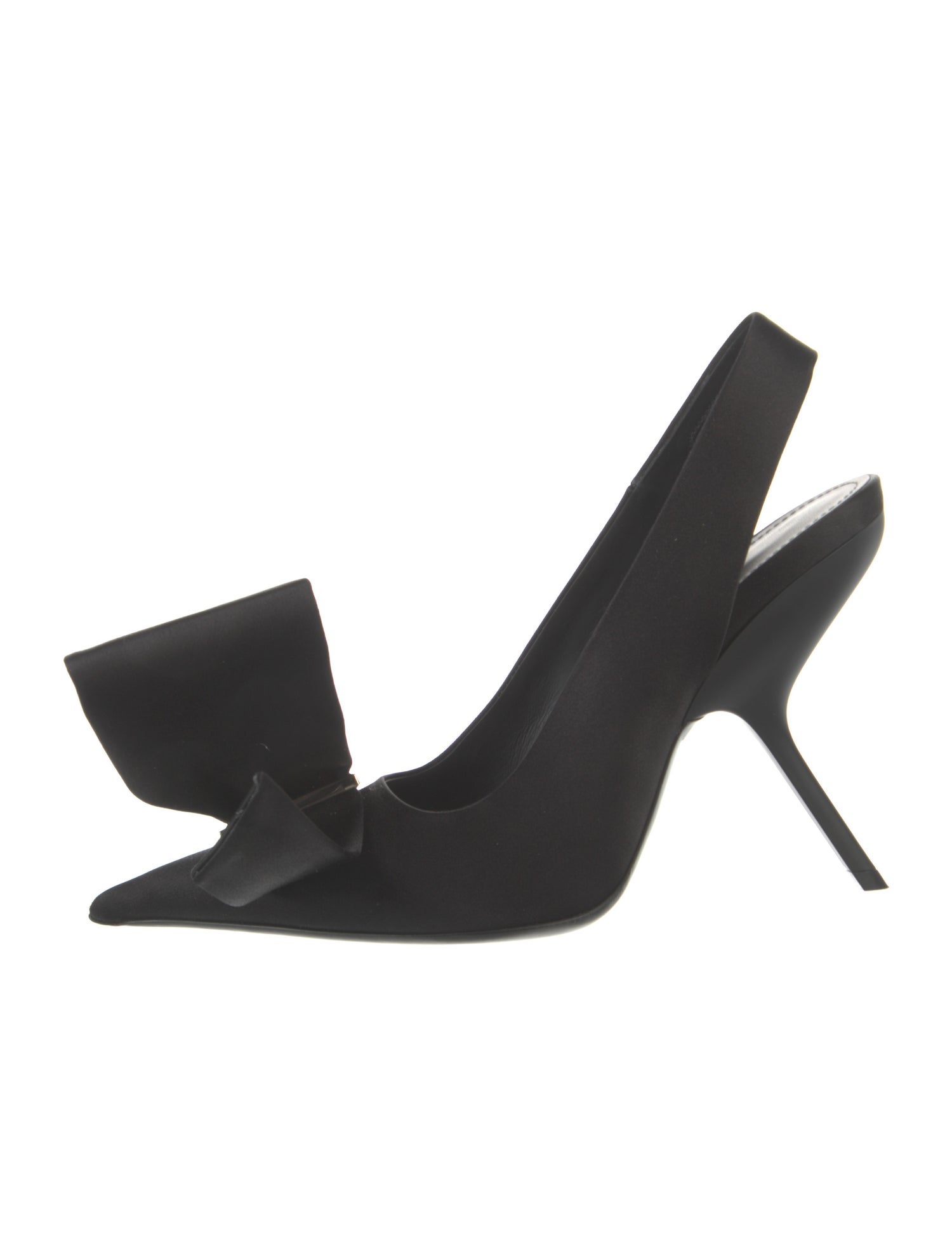 Ferragamo Satin Slingback Pumps w/ Tags