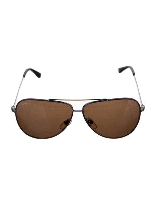 Ferragamo Aviator Tinted Sunglasses