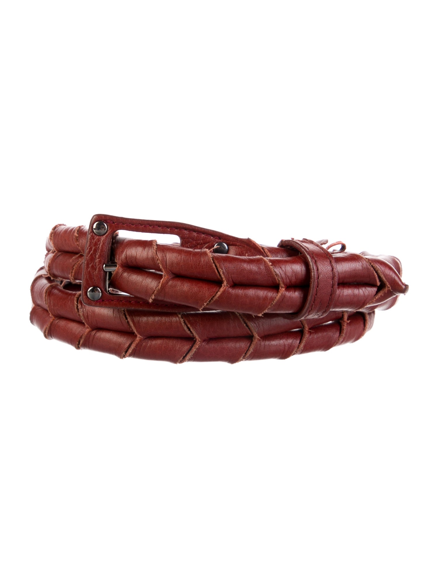 Ferragamo Skinny Leather Belt