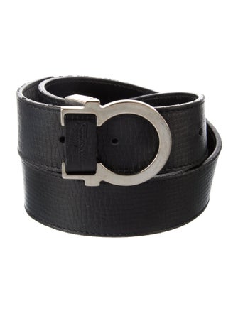 Ferragamo Utah LV Initiales 40MM Leather Belt Kit